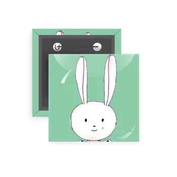 Ο λαγός του πάσχα, Κονκάρδα παραμάνα τετράγωνη 5x5cm