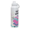 1L Stainless Steel Thermal Bottle with Phone Holder & Double Wall Insulation