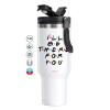 Mega Stainless steel Tumbler with lid, double wall 1,2L