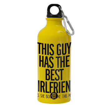 This guy has the best Girlfriend, Water bottle 600ml