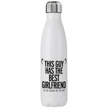 This guy has the best Girlfriend, Stainless steel, double-walled, 750ml