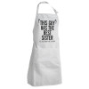 Adult Chef Apron (with sliders and 2 pockets)