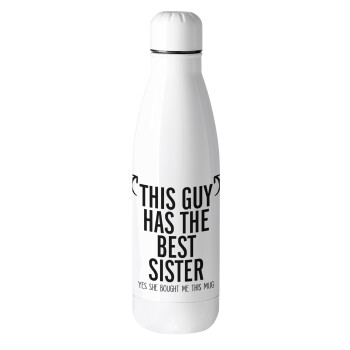 This guy has the best Sister, Metal mug thermos (Stainless steel), 500ml