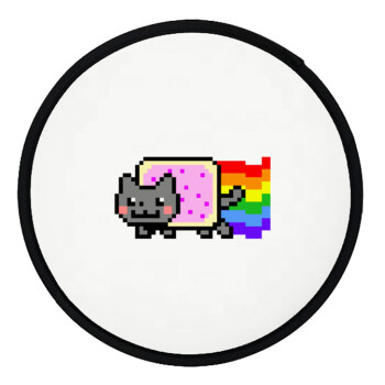 Nyan Pop-Tart Cat, Βεντάλια υφασμάτινη αναδιπλούμενη με θήκη (20cm)