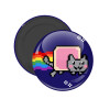 Nyan Pop-Tart Cat, Μαγνητάκι ψυγείου στρογγυλό διάστασης 5cm