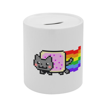 Nyan Pop-Tart Cat, Κουμπαράς πορσελάνης με τάπα