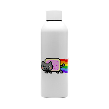 Nyan Pop-Tart Cat, Μεταλλικό παγούρι νερού, 304 Stainless Steel 800ml