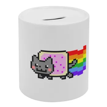 Nyan Pop-Tart Cat, Κουμπαράς πορσελάνης με τάπα