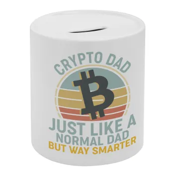 Crypto Dad, Κουμπαράς πορσελάνης με τάπα