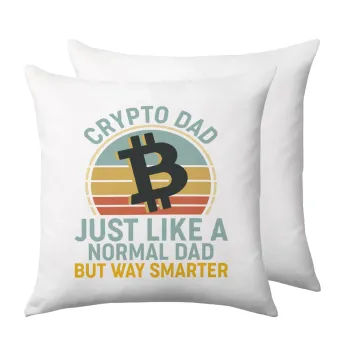 Crypto Dad, Sofa cushion 40x40cm includes filling