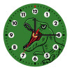 Dyno roar!!!, Wooden wall clock (20cm)