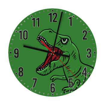 Dyno roar!!!, Ρολόι τοίχου ξύλινο (30cm)