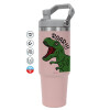 Pink color, 890ml (30oz) stainless Steel Tumbler with Handle