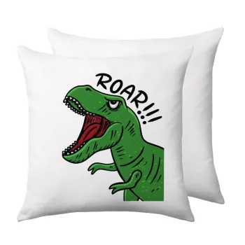 Dyno roar!!!, Sofa cushion 40x40cm includes filling