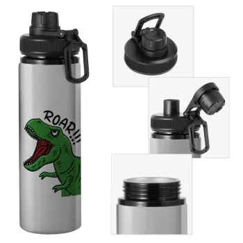 Dyno roar!!!, Metallic water bottle with safety cap, 850ml aluminum