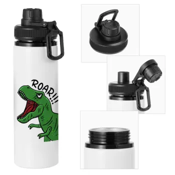 Dyno roar!!!, Metal water bottle with safety cap, aluminum 850ml
