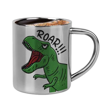 Dyno roar!!!, Κουπάκι μεταλλικό διπλού τοιχώματος για espresso (220ml)