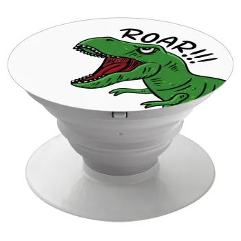 Dyno roar!!!, Phone Holders Stand  White Hand-held Mobile Phone Holder