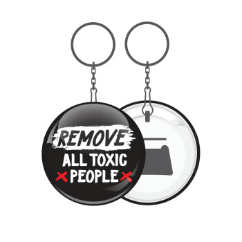 Remove all toxic people, Μπρελόκ μεταλλικό 5cm με ανοιχτήρι