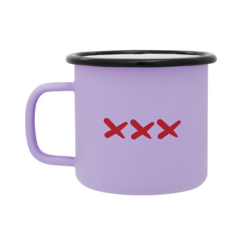 XXX, Κούπα Μεταλλική εμαγιέ ΜΑΤ Light Pastel Purple 360ml