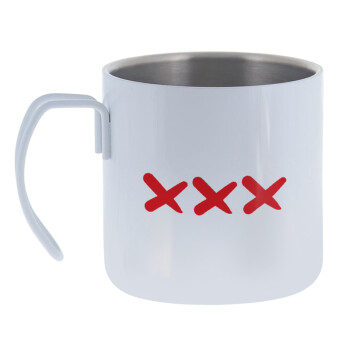 XXX, Mug Stainless steel double wall 400ml