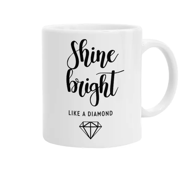Bright — Κούπα, κεραμική, 330ml
