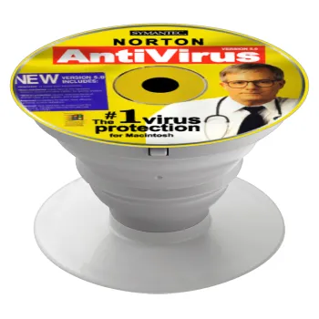 Norton antivirus, Phone Holders Stand  Λευκό Βάση Στήριξης Κινητού στο Χέρι