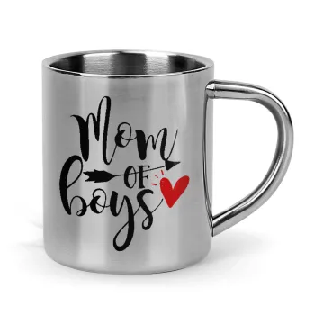 Mom of boys, Κούπα Ανοξείδωτη διπλού τοιχώματος 300ml