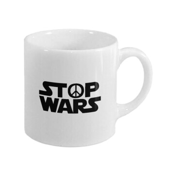 STOP WARS, Κουπάκι κεραμικό, για espresso 150ml