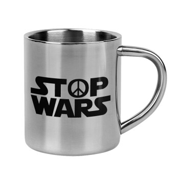 STOP WARS, Mug Stainless steel double wall 300ml