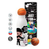 Bascetball Metal mug thermos, double wall, 550ml