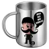 BIG Mug Stainless steel double wall (450ml)