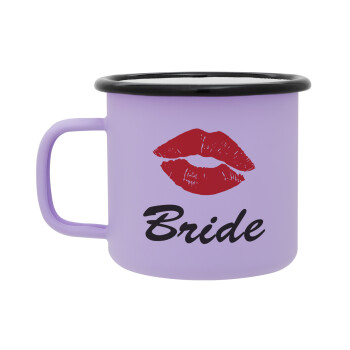 Bride kiss, Κούπα Μεταλλική εμαγιέ ΜΑΤ Light Pastel Purple 360ml