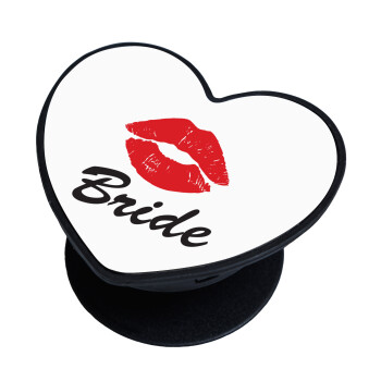 Bride kiss, Phone Holders Stand  καρδιά Μαύρο Βάση Στήριξης Κινητού στο Χέρι