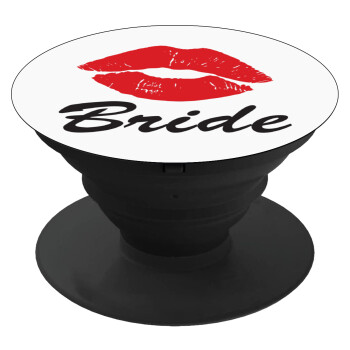Bride kiss, Phone Holders Stand  Black Hand-held Mobile Phone Holder
