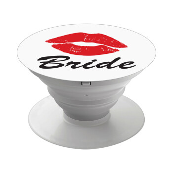 Bride kiss, Phone Holders Stand  White Hand-held Mobile Phone Holder