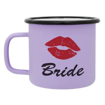 Bride kiss, Κούπα Μεταλλική εμαγιέ ΜΑΤ Light Pastel Purple 360ml