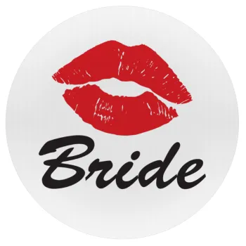 Bride kiss, Mousepad Στρογγυλό 20cm