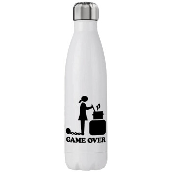 Woman Game Over, Stainless steel, double-walled, 750ml
