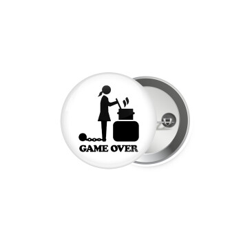 Woman Game Over, Κονκάρδα παραμάνα 5.9cm