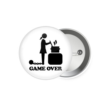 Woman Game Over, Κονκάρδα παραμάνα 7.5cm