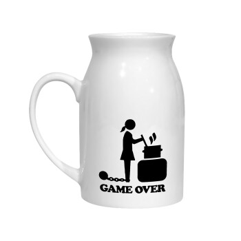 Woman Game Over, Κανάτα Γάλακτος, 450ml (1 τεμάχιο)
