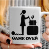   Woman Game Over