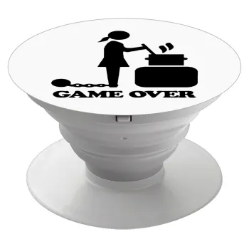 Woman Game Over, Phone Holders Stand  Λευκό Βάση Στήριξης Κινητού στο Χέρι