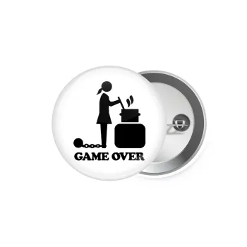 Woman Game Over, Κονκάρδα παραμάνα 5.9cm