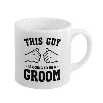 This Guy is going to be a GROOM, Κουπάκι κεραμικό, για espresso 150ml