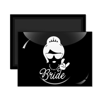 Bride hands, Ορθογώνιο μαγνητάκι ψυγείου διάστασης 9x6cm