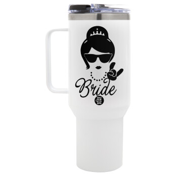 Bride hands, Mega Stainless steel Tumbler with lid, double wall 1,2L