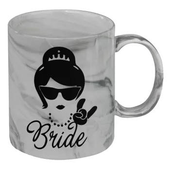 Bride hands, Κούπα κεραμική, marble style (μάρμαρο), 330ml