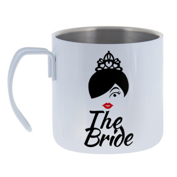 The Bride red kiss, Mug Stainless steel double wall 400ml